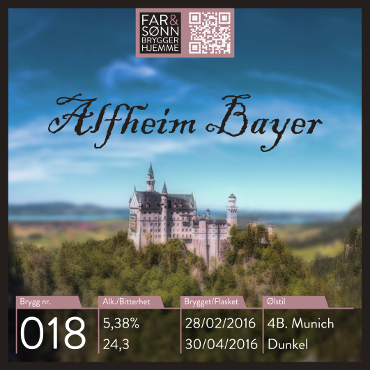 018 - Munich Dunkel - Etikett